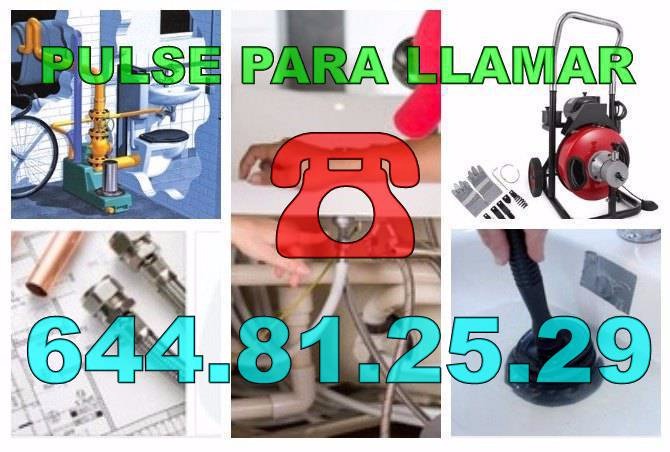Desatascos Aspe & Fontaneros Aspe económicos urgentes 24hs