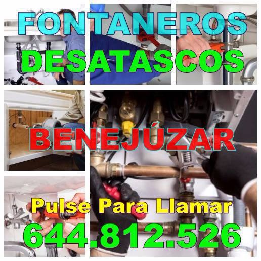 Desatascos Benejúzar y Fontaneros Benejúzar Baratos urgentes 24 Horas