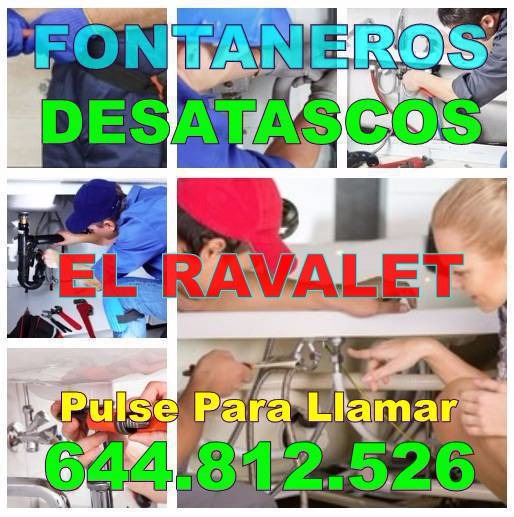 Desatascos El Ravalet - Fontaneros El Ravalet baratos de Urgencia 24-Horas