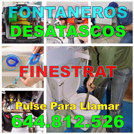 Empresas Desatascos Finestrat - Fontaneros Finestrat baratos urgentes 24Hs