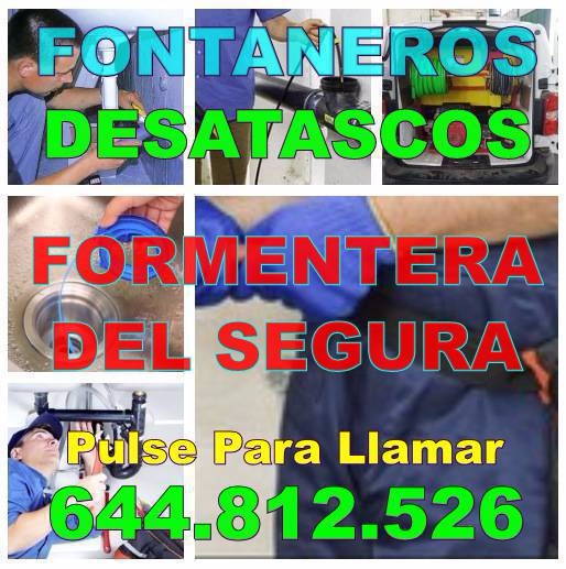 Empresas Desatascos Formentera del Segura - Fontaneros Formentera del Segura economicos de urgencia 24h