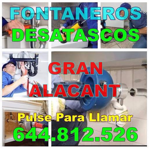 Desatascos Gran Alacant - Fontaneros Gran Alacant económicos de urgencia 24-Horas