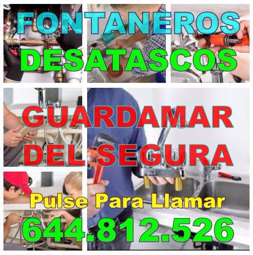 Fontaneros Guardamar del Segura & Desatascos Guardamar del Segura Baratos de Urgencia 24hs