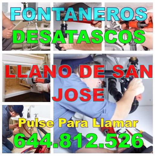 Empresas Desatascos Llano de San Jose * Fontaneros Llano de San Jose baratos de Urgencia 24H