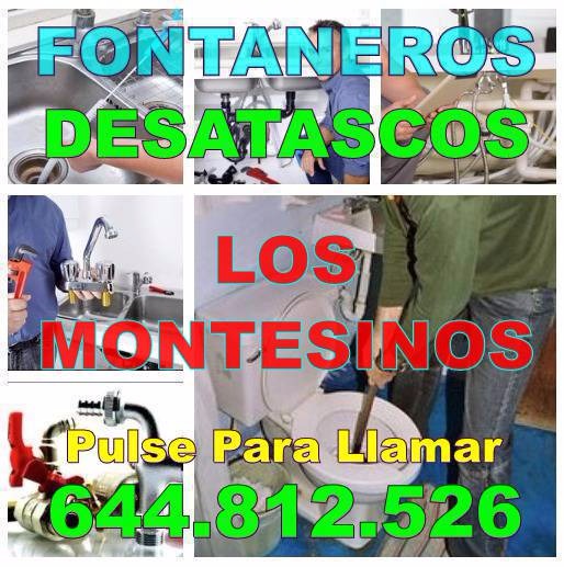Empresas Desatascos Los Montesinos y Fontaneros Los Montesinos Baratos urgentes 24H