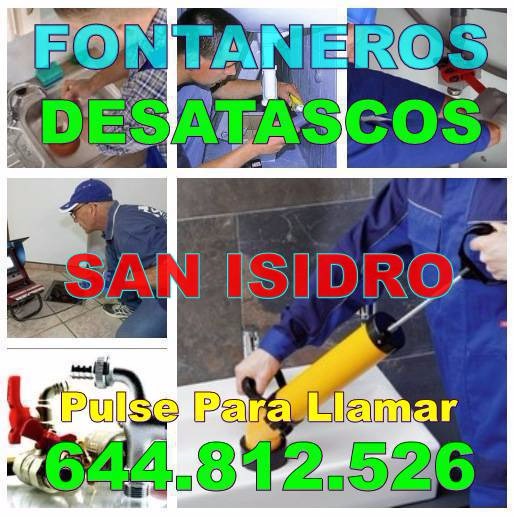 Empresa Desatascos San Isidro & Fontaneros San Isidro Económicos de urgencia 24 horas