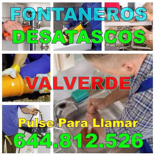 Fontaneros Valverde - Desatascos Valverde Económicos de Urgencia 24Hs