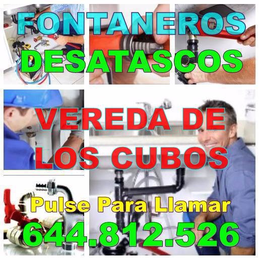 Desatascos Vereda de los Cubos y Fontaneros Vereda de los Cubos baratos de Urgencia 24 horas
